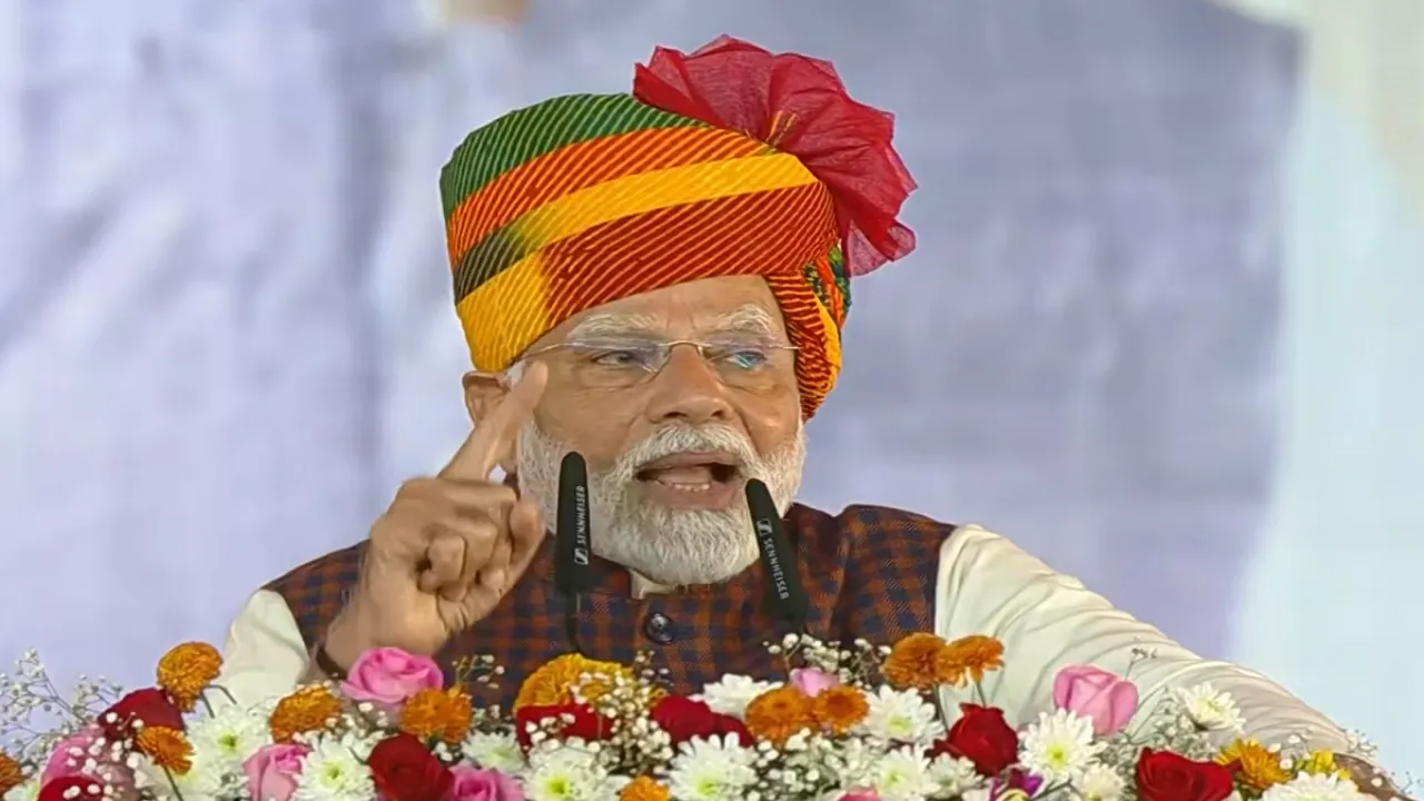 PM Modi in Jaipur: पीएम मोदी ने राजस्थान में जल संकट को किया दूर… प्रदेशवासियों को दी 6500 करोड़ की सौगात