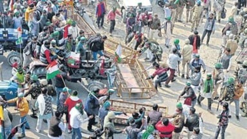 Kisan Andolan Tractor Rally (4)