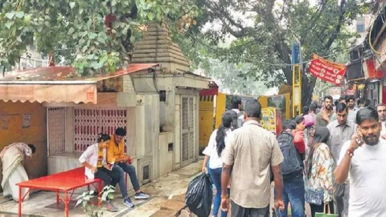 Hanuman Temple Rebuilt in Chandani Chowk