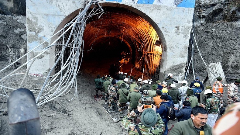 Uttarakhand Tapowan Tuneel Rescue