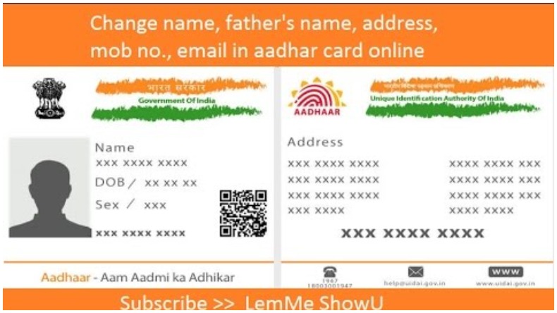 Aadhaar Card Update