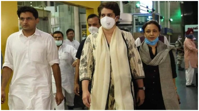 Priyanka Gandhi arrested