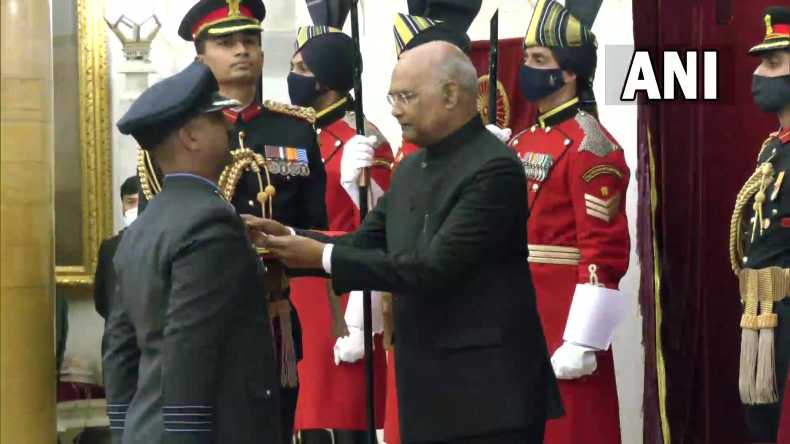 Abhinandan Varthaman awarded Vir Chakra