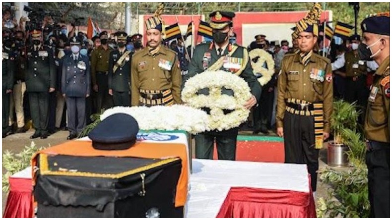 Group Captain Varun Singh last rites