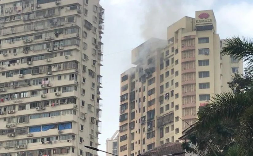 Mumbai Fire: 20 मंजिला इमारत में आग, 7 की मौत