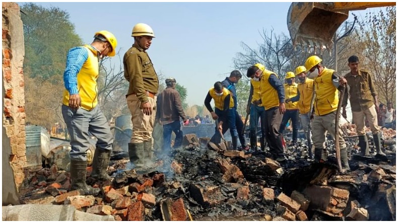 Rajasthan Fire: जयपुर की तारपीन फैक्ट्री में भीषण आग, तीन बच्चों समेत 4 की मौत