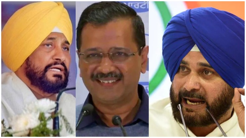 Punjab Assembly Election 2022: India News-Jan Ki baat Opinion Poll पंजाब में हाथ को झटकर आगे निकल जाएगी AAP की  झाड़ू