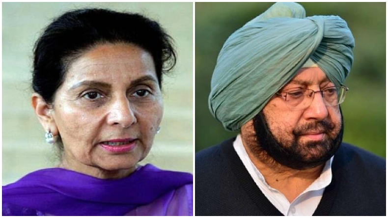 Punjab Election : कांग्रेस MP परनीत कौर ने पार्टी के खिलाफ पति अमरिंदर सिंह के लिए मांगें वोट