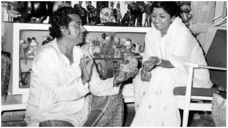 lata mangeshkar and kishor kumar