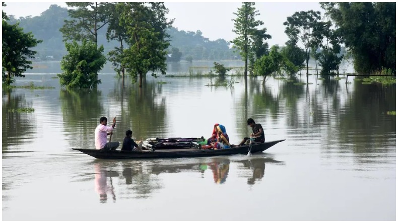 असम में बाढ़ ने मचाई तबाही! 8 की मौत, 5 लापता