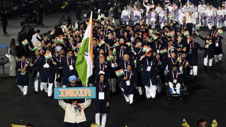 Commonwealth Games 2022: बर्मिंघम में हुआ कॉमनवेल्थ गेम्स का रंगारंग आगाज, सिंधु-मनप्रीत ने की भारतीय दल की अगुवाई