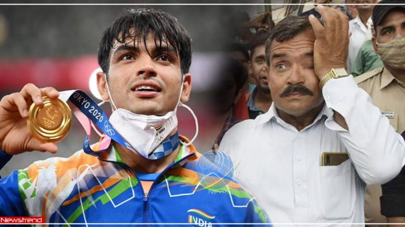 Neeraj Chopra: नीरज चोपड़ा के पदक जीतते ही गांव में खुशी का माहोल, पिता के आंखों से छलकी आंसू