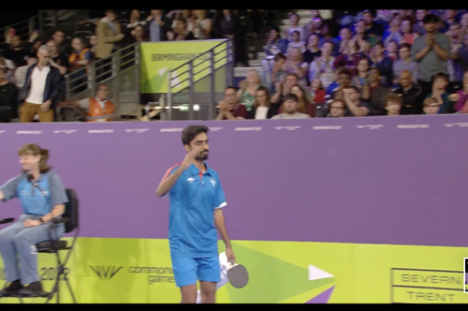 CWG 2022 Para Table Tennis: मेंस सिंगल में राज अरविंदन की शानदार जीत, जॉर्ज विन्धम को 3-2 से हराया