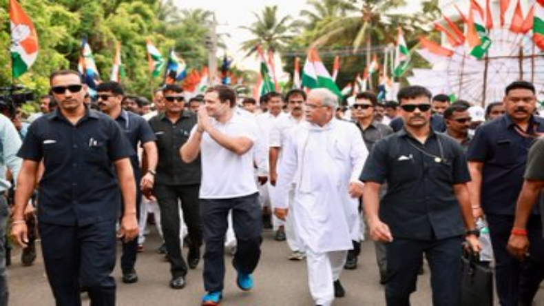 तमिलनाडु: कांग्रेस की भारत जोड़ो यात्रा का दूसरा दिन, राहुल गांधी ने अगस्तीस्वरम से शुरू की पदयात्रा