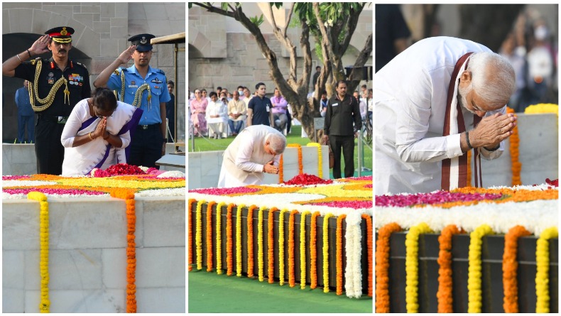 Mahatma Gandhi Jayanti 2022: महात्मा गांधी की 153वीं जयंती आज, देश कर रहा है बापू को नमन