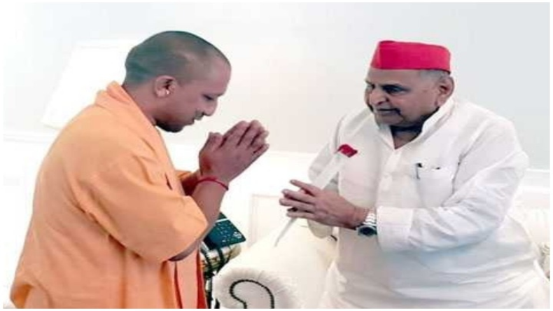 Mulayam Singh Yadav - Yogi Adityanath