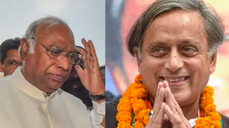 Tharoor vs Khadge : मल्लिकार्जुन के आगे टिक नहीं पाएंगे थरूर, ये हैं दावे