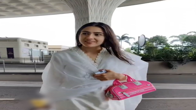 Sara Ali Khan ने जीता फैंस का दिल, ट्रेडिशनल लुक में एयरपोर्ट पर हुई स्पॉट