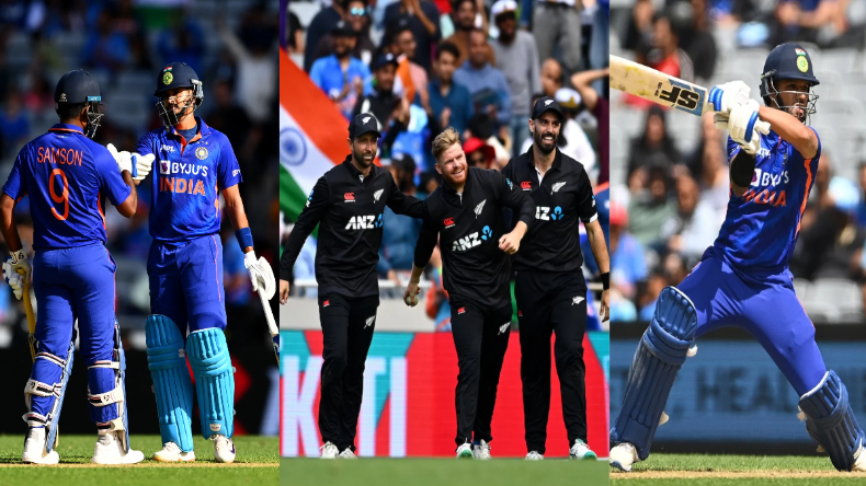 Ind Vs Nz ODI: भारत ने बनाए 306 रन, शिखर-शुभमन और श्रेयस ने जड़ा पचासा