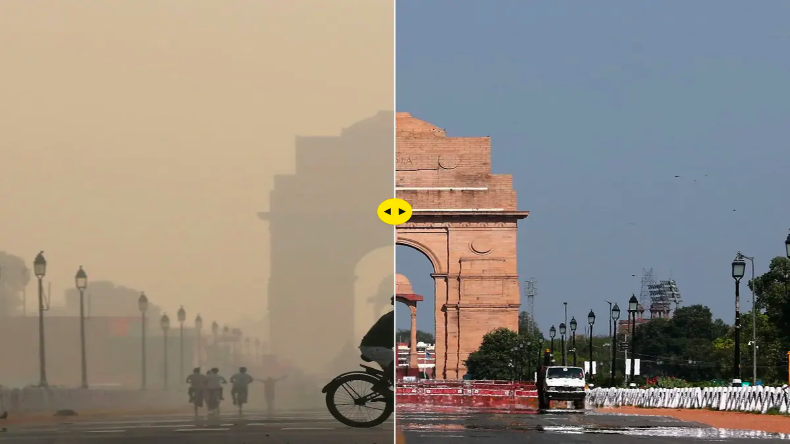 Delhi Weather : ‘बहुत खराब’ श्रेणी में दिल्ली की हवा, जानिये AQI और मौसम का हाल