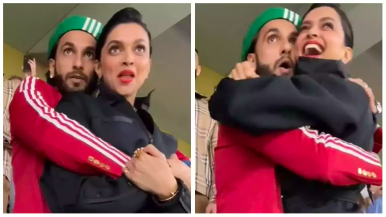 Viral : FIFA फाइनल में Ranveer-Deepika ने दिखाई जीत की ख़ुशी, वायरल हो गया वीडियो