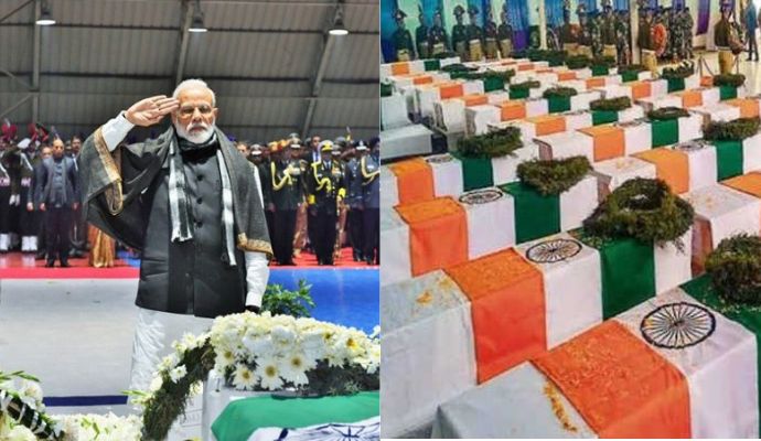 Pulwama Attack पर Pm Modi ने किया ट्वीट, सैनिकों के बलिदान को कभी नहीं भूलेगा भारत