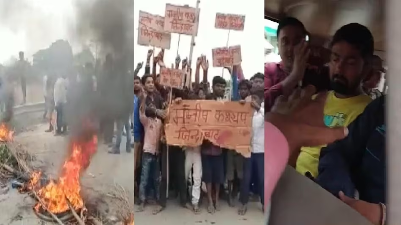 Manish Kashyap की गिरफ्तारी से Bihar में बवाल, आगजनी और सरकार का विरोध… देखें Video