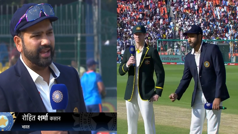 IND VS AUS:  ऑस्ट्रेलिया के पक्ष में गिरा टॉस का सिक्का, पहले बल्लेबाजी का किया फैसला