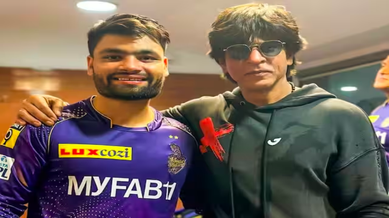 KKR की जीत पर झूमे पठान, Rinku Singh की जबरदस्त पारी पर Shahrukh ने दिया ऐसा रिएक्शन