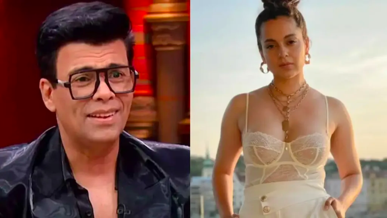 Karan Johar पर फूटा Kangana Ranaut का गुस्सा, कहा- ‘अभी हिंदी सुधारी है आगे… ‘