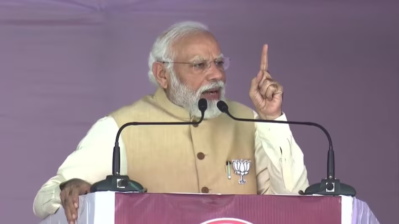 कर्नाटक चुनाव: PM मोदी बोले- कांग्रेस मुझे हर बार गाली देती है और फिर ध्वस्त हो जाती है