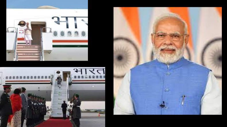 हिरोशिमा से पापुआ न्यू गिनी पहुंचे PM मोदी, पीएम मोरेस्बी ने किया स्वागत