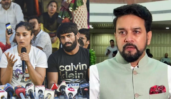 Wrestler protest: सरकार एक बार फिर पहलवानों से चर्चा करने के लिए तैयार – Anurag Thakur