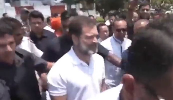 Rahul Gandhi Manipur: मणिपुर में राहुल गांधी का काफिला रोकने पर आई कांग्रेस की प्रतिक्रिया, बताया दुर्भाग्यपूर्ण