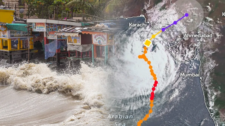 Cyclone Biparjoy: जल्द गुजरात से टकराएगा चक्रवाती तूफ़ान, जानें अगले तीन घंटे का मौसमी पूर्वानुमान