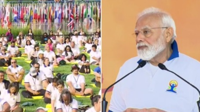 International Yoga Day: यूएन मुख्यालय में बोले पीएम मोदी, ‘लोगों को जोड़ना है योग का मतलब’