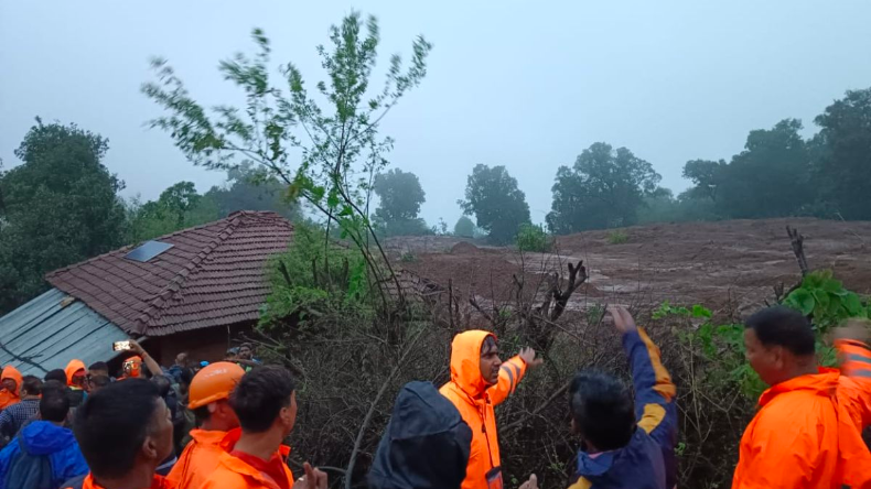 Maharashtra Landslide: रायगढ़ में भूस्खलन से 5 की मौत, 75 लोगों को बचाया, रेस्क्यू जारी