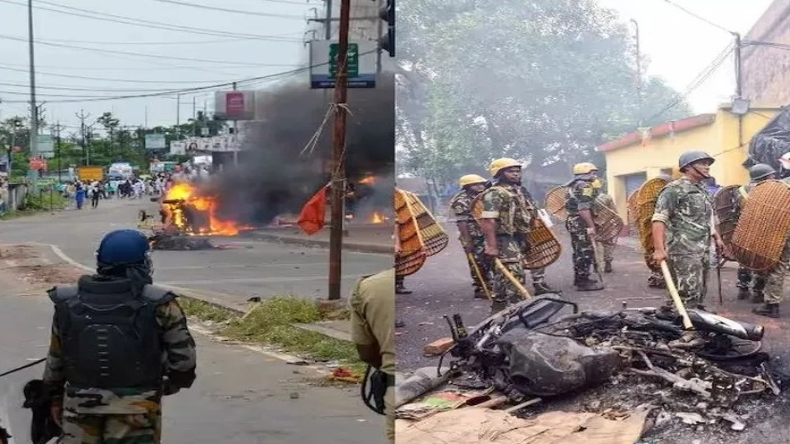 पश्चिम बंगाल पंचायत चुनाव: मालदा में वोटर्स पर बमबारी, हुगली में निर्दलीय उम्मीदवार की बेटी को मारी गई गोली