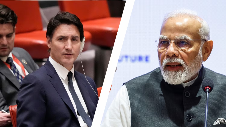 India Canada Relation: कनाडा में भारतीय दूतावास के बाहर खालिस्तानी संगठनों का विरोध प्रदर्शन