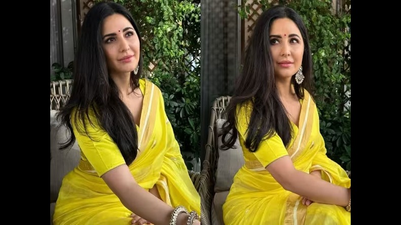 Katrina Kaif: येलो साड़ी में कैट ने अपना देसी लुक किया शेयर, खूबसूरती देख फैंस हुए घायल