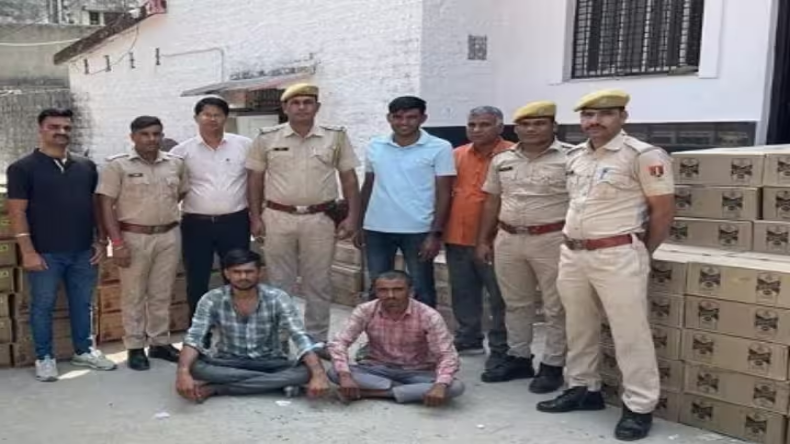 Rajasthan: चुनाव से पहले कोटा पुलिस अलर्ट, पकड़ी अंग्रेजी शराब की 540 पेटियां