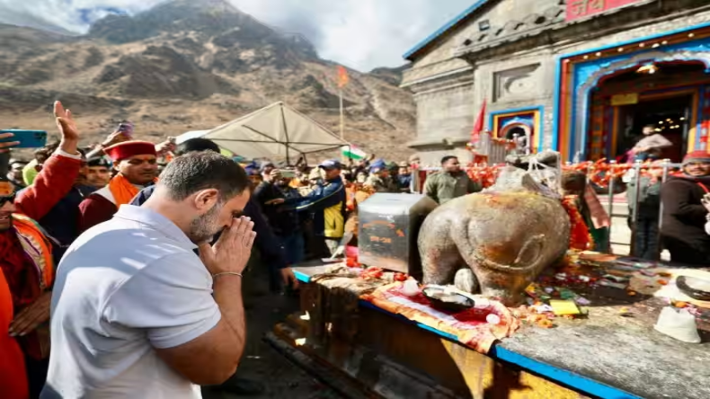 उत्तराखंड: राहुल गांधी के केदारनाथ दौरे पर बीजेपी ने कसा तंज, इस पर कांग्रेस ने भी किया पलटवार