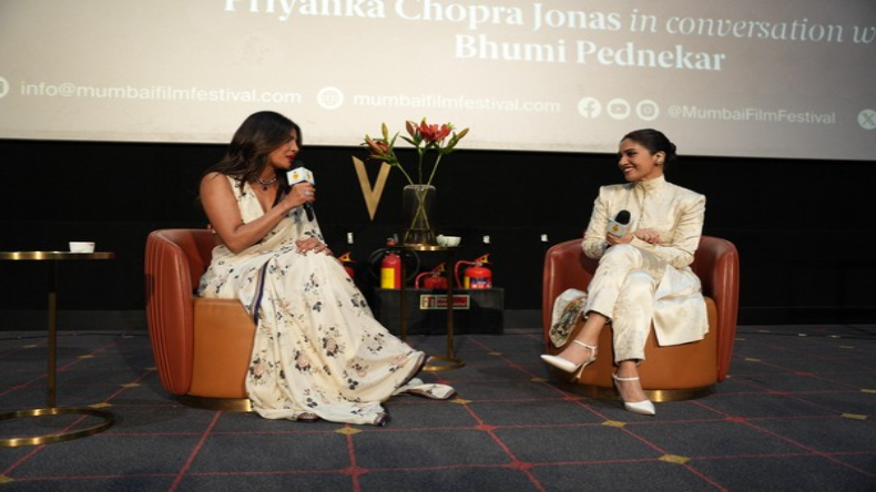 Priyanka Chopra: जियो मामी फिल्म फेस्टिवल में भूमि पेडनेकर के सवाल का जानें प्रियंका ने क्या दिया जवाब