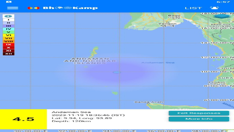 Earthquake: असम के तेजपुर में भूकंप के झटकों से दहशत में लोग, इतनी रही तीव्रता