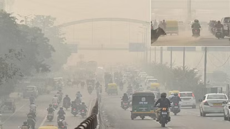 Delhi Air Pollution: दिल्ली बना दुनिया का सबसे प्रदूषित शहर, इन इलाकों में AQI 400 पार