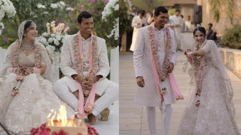 Navdeep Saini Wedding: टीम इंडिया के तेज गेंदबाज नवदीप सैनी ने रचाई शादी, अर्शदीप समेत साथी खिलाड़ियों ने दीं शुभकामनाएं