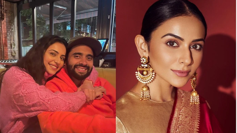 Rakul-Jackky Wedding: रकुल प्रीत सिंह-जैकी भगनानी शादी करने के लिए पहुंचे गोवा, परिवार के संग एयरपोर्ट पर आए नजर