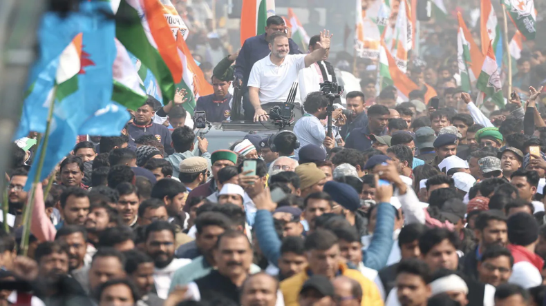 Bharat Jodo Nyay Yatra: राहुल गांधी की भारत जोड़ो न्याय यात्रा पहुंची देवघर, बैद्यनाथ धाम में करेंगे दर्शन