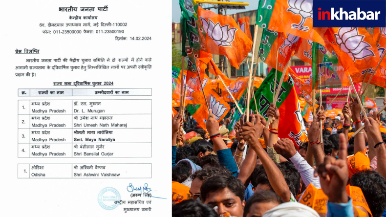 BJP Candidates List: बीजेपी ने राज्यसभा उम्मीदवारों की दूसरी सूची जारी की, इन नेताओं को मिला टिकट