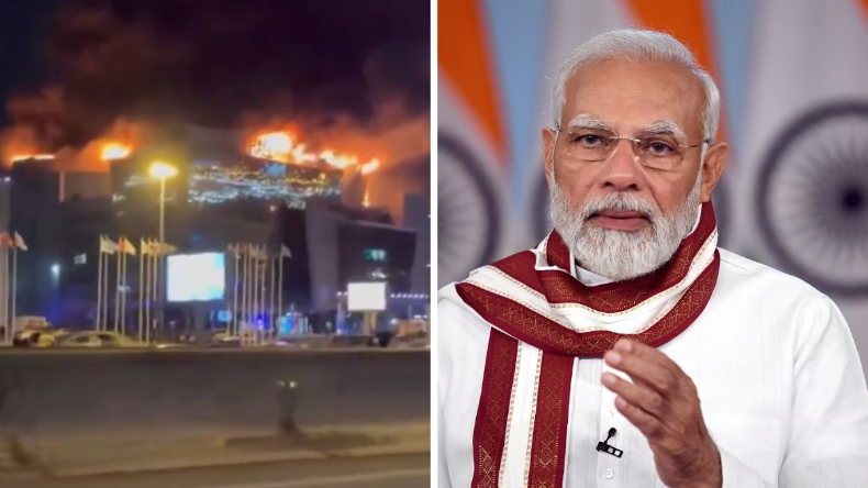 Moscow Firing: PM मोदी ने की मॉस्को में हुए आतंकी हमले की निंदा, बोले- ‘दुख की घड़ी में रूस के साथ भारत’